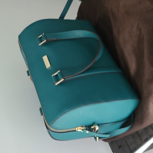 Kate spade green hand bag - Picture 2 of 3